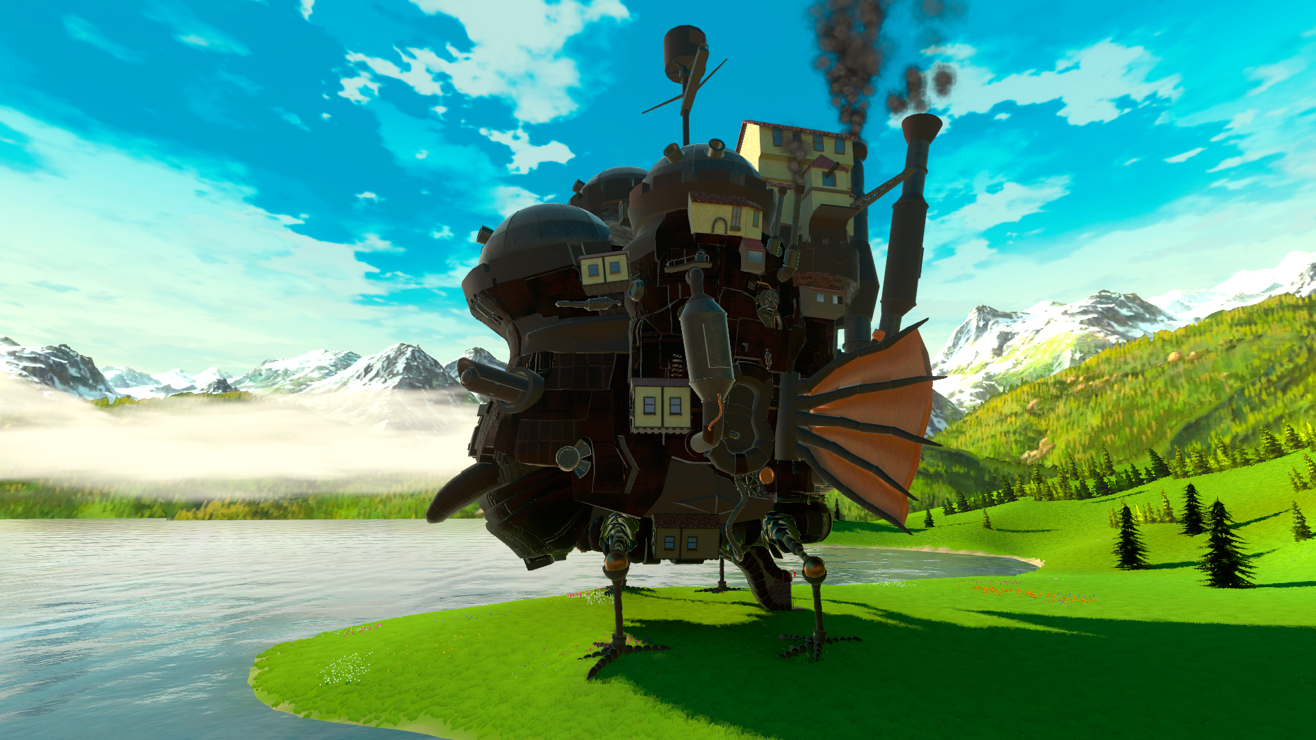 Howl's Moving Castle castle2