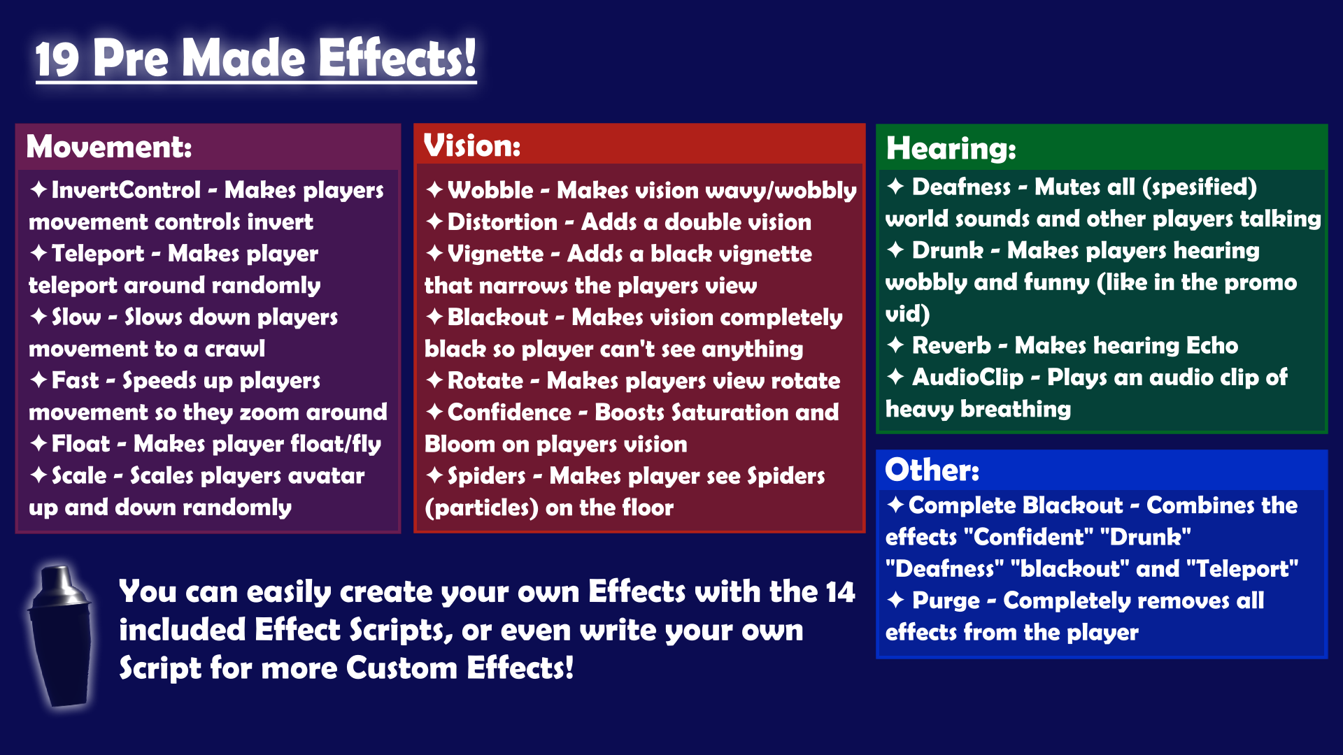 AlcohoLix's Mixes! effect info