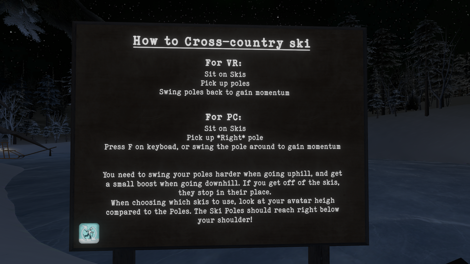 Snowy Activities! snowy crossskiinfo